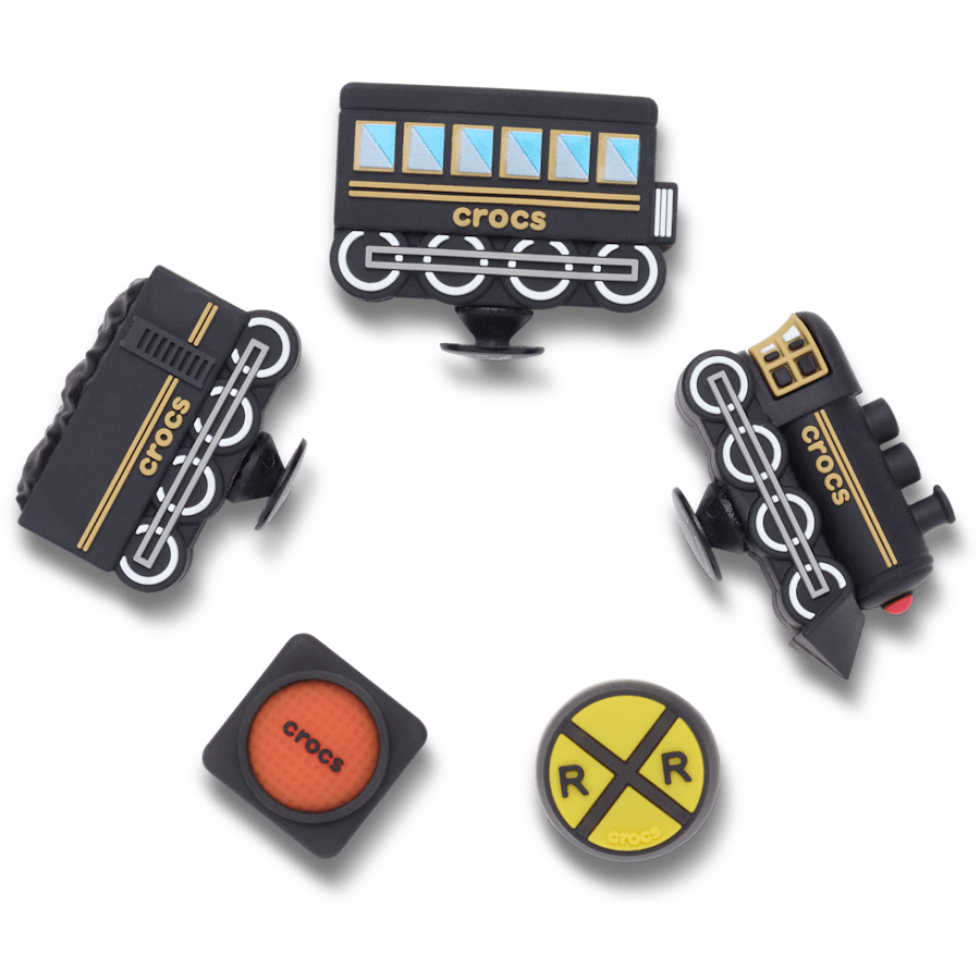 3D Train 5 Pack Jibbitz™ charms | Crocs Deals