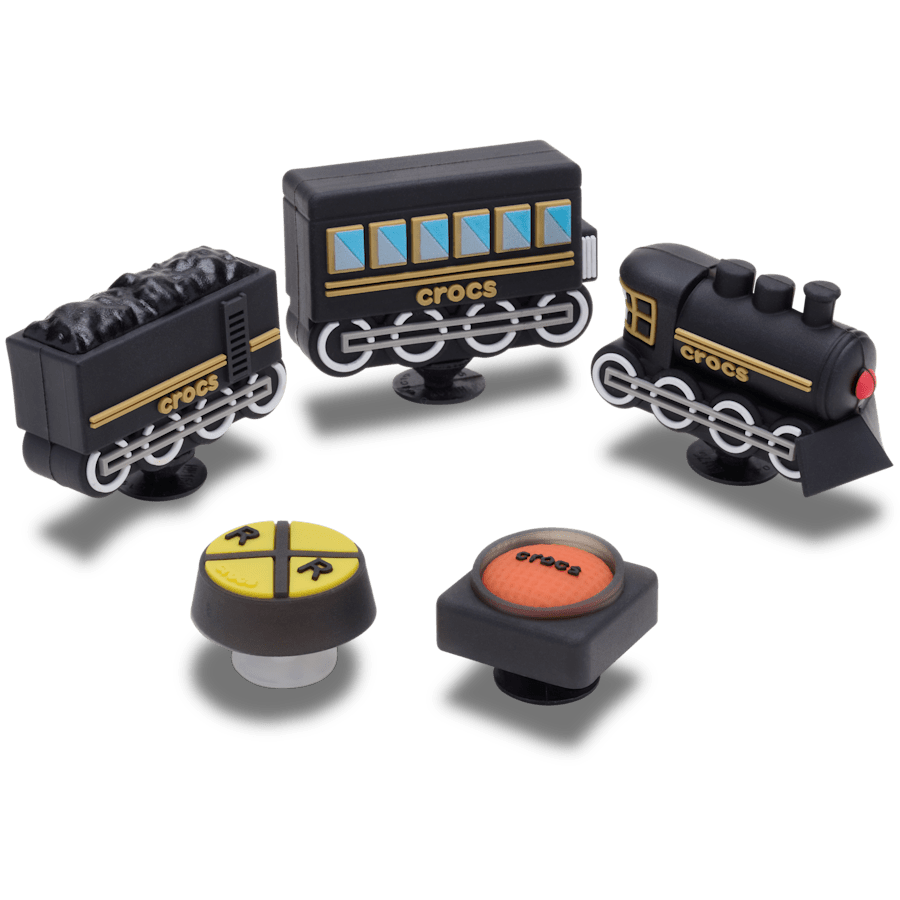 3D Train 5 Pack Jibbitz™ charms | Crocs Deals