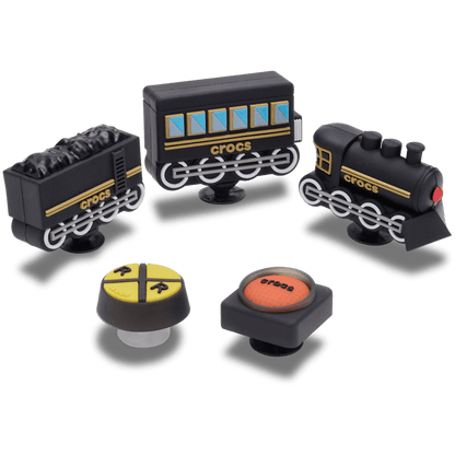 3D Train 5 Pack Jibbitz™ charms | Crocs Deals