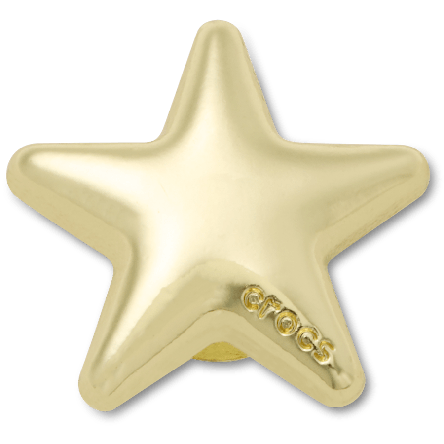 Gold Bubble Star Jibbitz™ charms | Crocs Deals