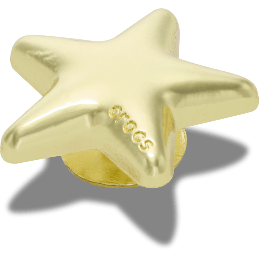 Gold Bubble Star Jibbitz™ charms | Crocs Deals