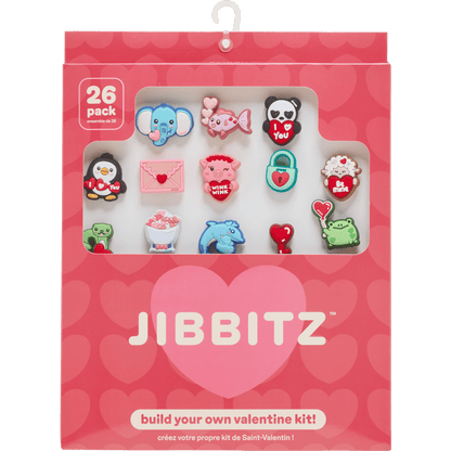 Valentines Day Card 26 Pack Jibbitz™ charms | Crocs Top Pick