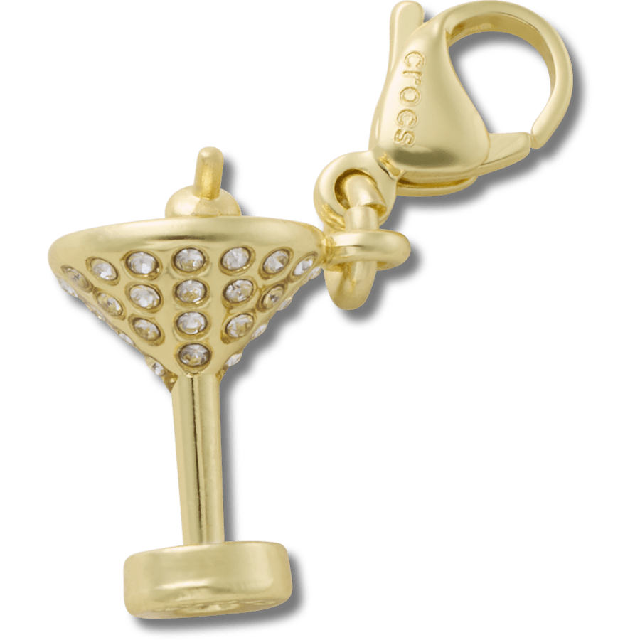 Gold Martini Charm Jibbitz charm | Crocs Customer Favorite