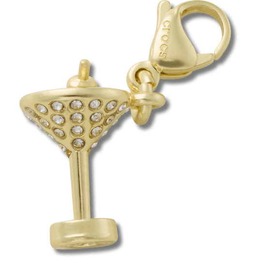 Gold Martini Charm Jibbitz charm | Crocs Customer Favorite