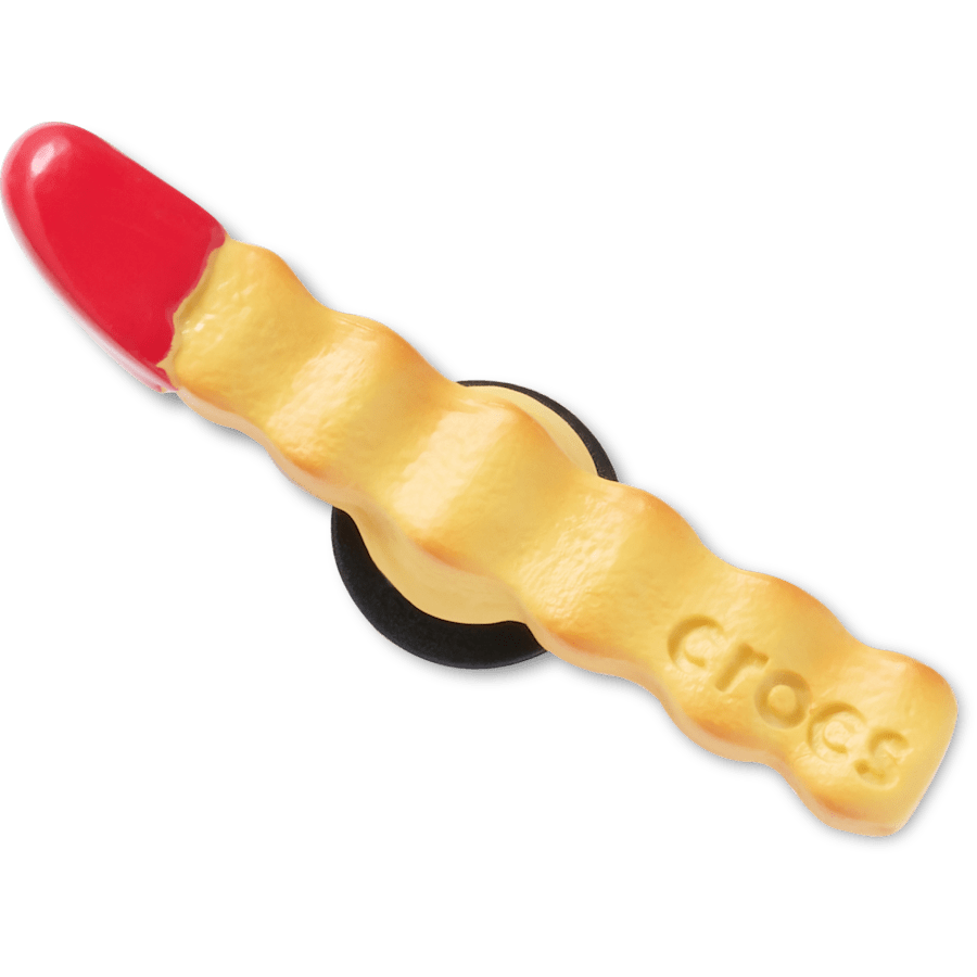 French Fry Dipped in Ketchup Jibbitz™ charms | Crocs Premium