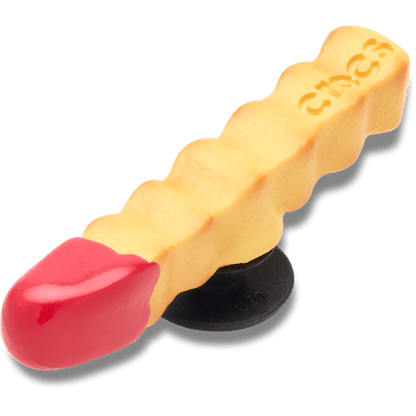 French Fry Dipped in Ketchup Jibbitz™ charms | Crocs Premium