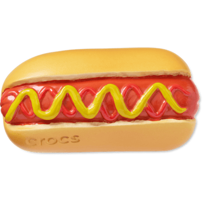 Hot Dog Dipped in Mustard Jibbitz™ charms | Crocs Recommended