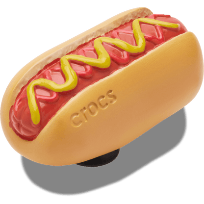 Hot Dog Dipped in Mustard Jibbitz™ charms | Crocs Recommended