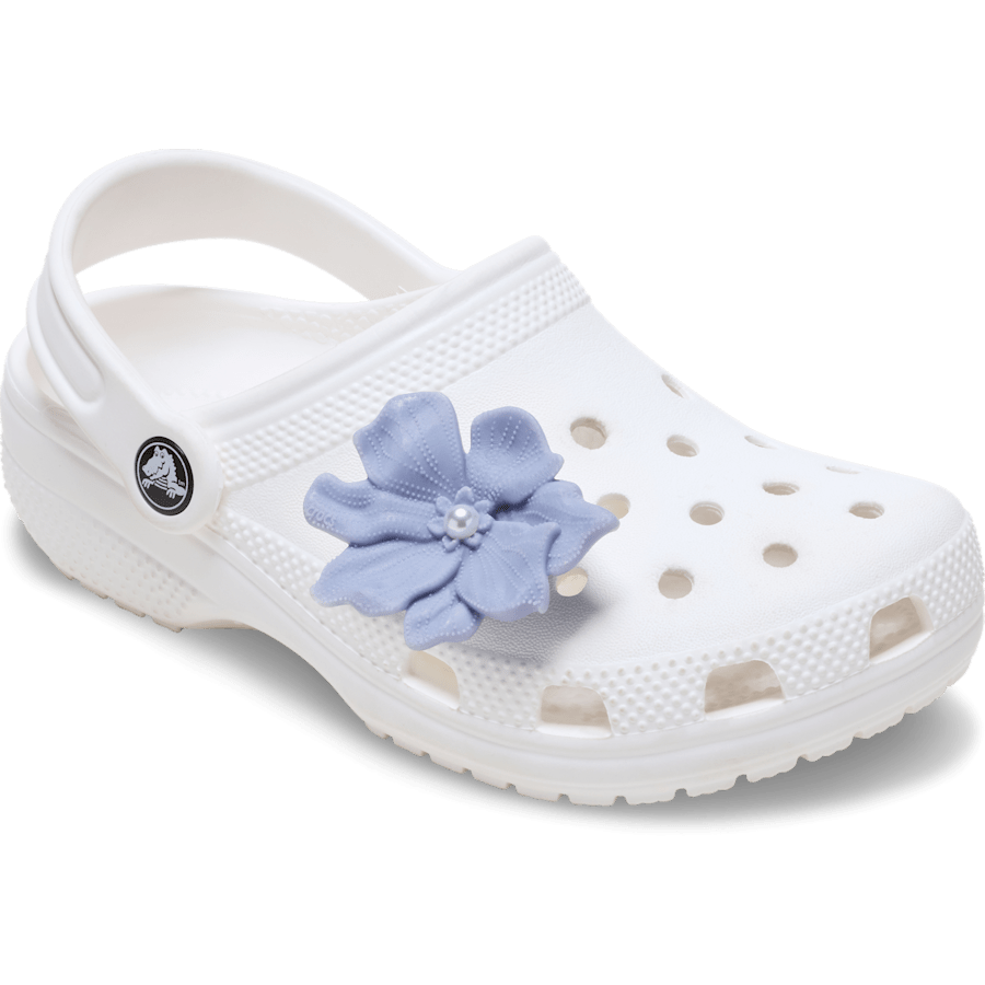 Periwinkle Flower with Pearl Jibbitz™ charms | Crocs Trending