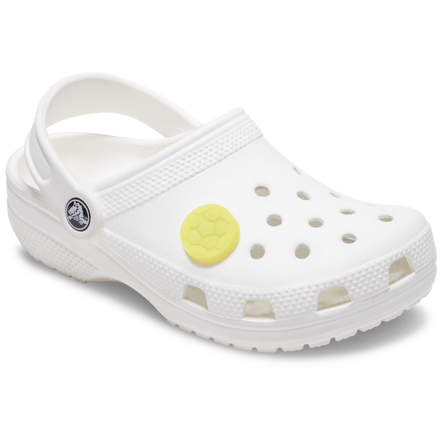 Lights Up Yellow Soccer Ball Jibbitz™ charms | Crocs Best Price