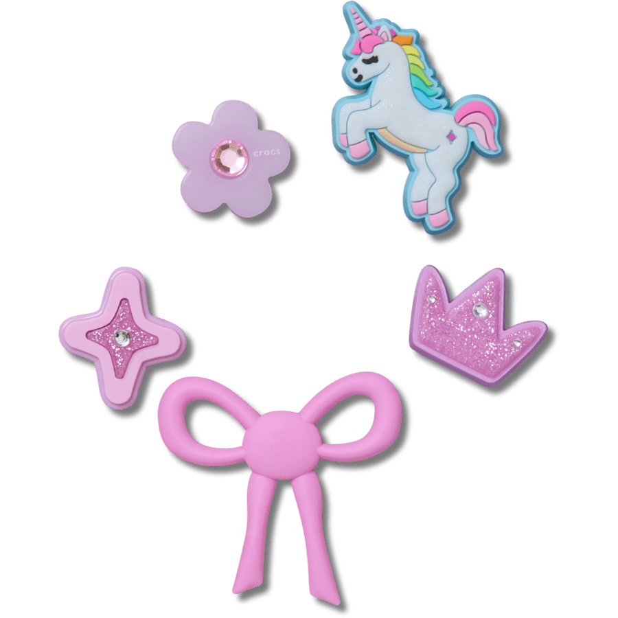 Sweet Pink Girls 5 Pack Jibbitz™ charms | Crocs Premium