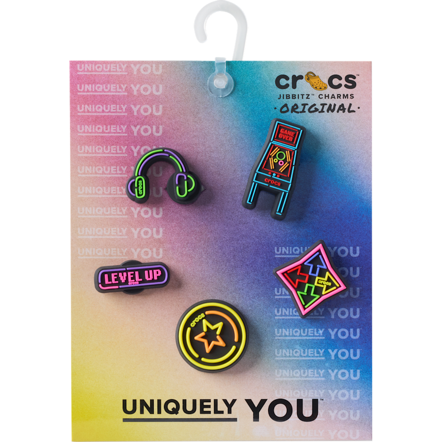 Level Up Gamer 5 Pack Jibbitz™ charms | Crocs Sale