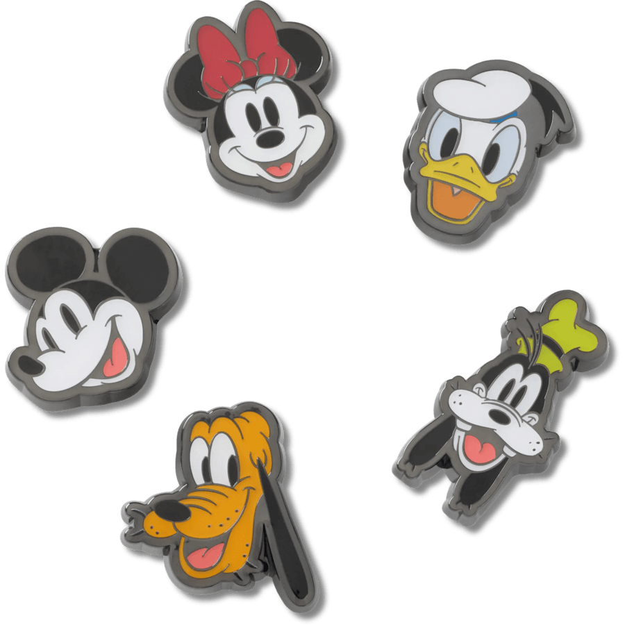 Mickey & Friends Elevated 5-pack Jibbitz Shoe Charm | Crocs Customer Favorite