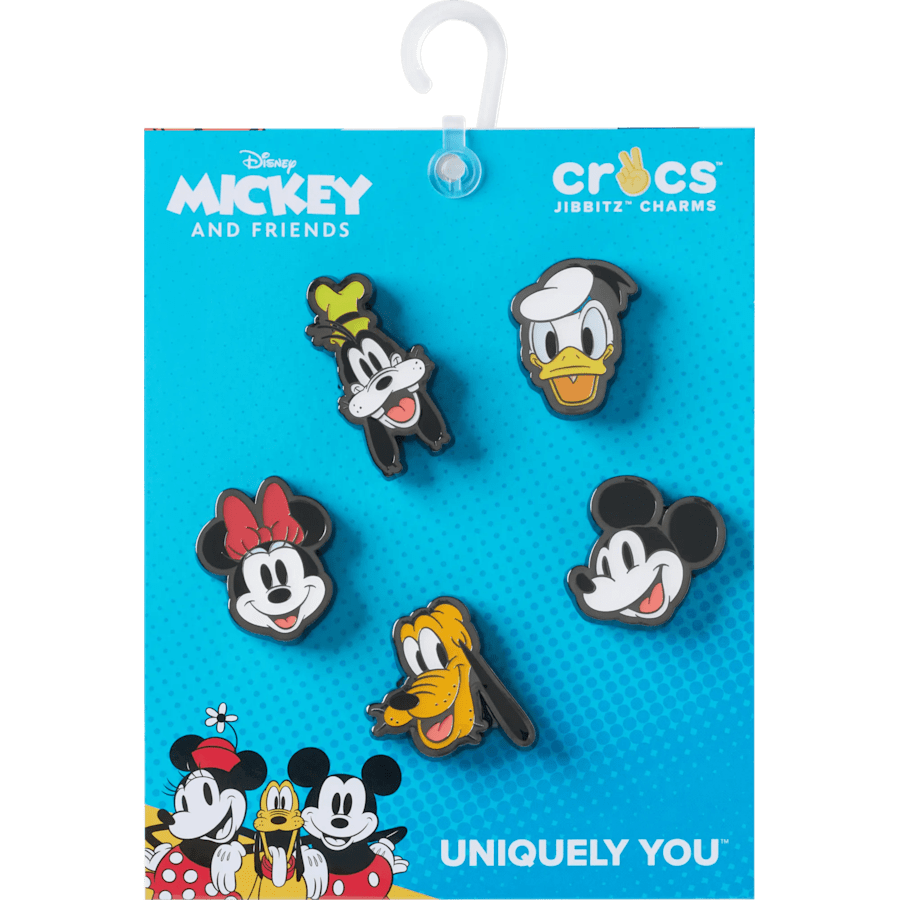 Mickey & Friends Elevated 5-pack Jibbitz Shoe Charm | Crocs Customer Favorite