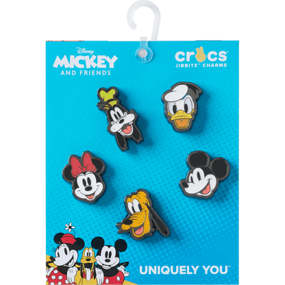 Mickey & Friends Elevated 5-pack Jibbitz Shoe Charm | Crocs Customer Favorite