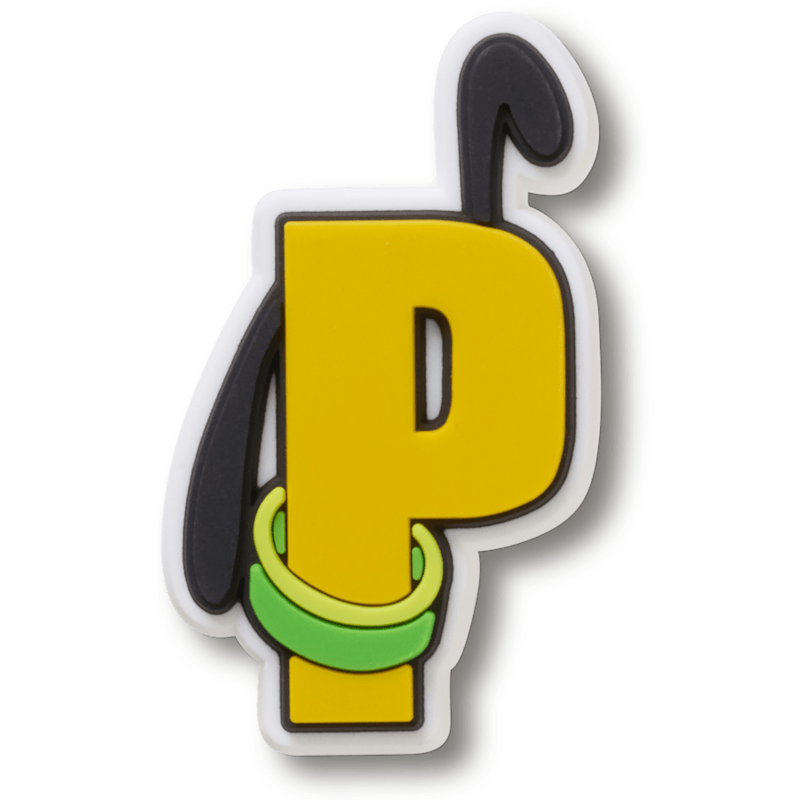 Disney Character Letter P Jibbitz™ charms | Crocs Premium