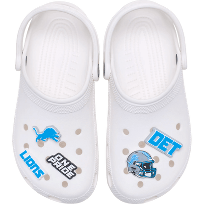 NFL Detroit Lions 5 Pack Jibbitz Shoe Charm | Crocs Best Seller