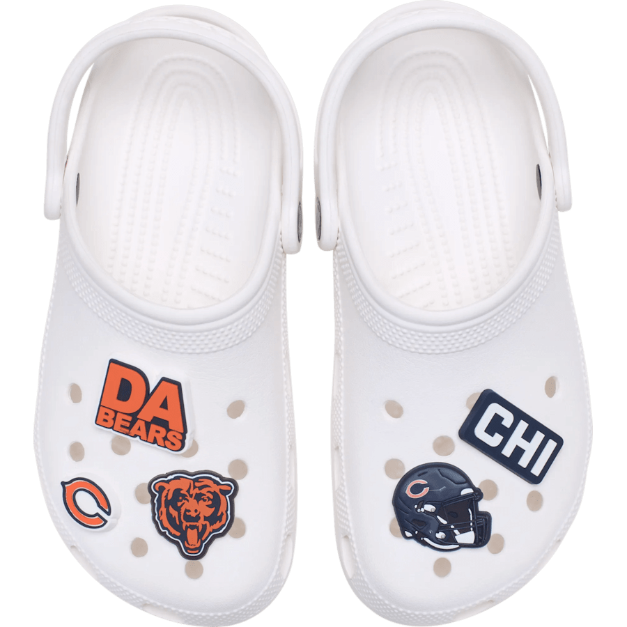 NFL Chicago Bears 5 Pack Jibbitz Shoe Charm | Crocs Smart Buy