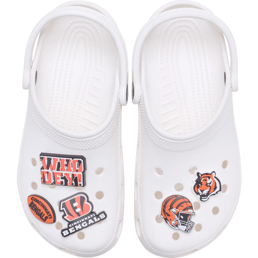 NFL Cincinnati Bengals 5 Pack Jibbitz Shoe Charm | Crocs Exclusive