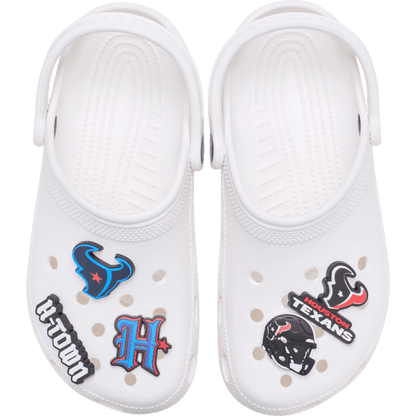 NFL Houston Texans 5 Pack Jibbitz Shoe Charm | Crocs Everyday