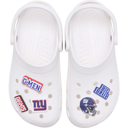 NFL New York Giants 5 Pack Jibbitz Shoe Charm | Crocs Quality