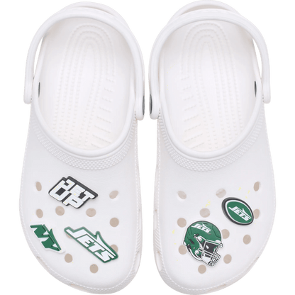 NFL New York Jets 5 Pack Jibbitz Shoe Charm | Crocs Value