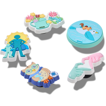 Got Your Back 5 Pack Jibbitz™ charms | Crocs Best Seller