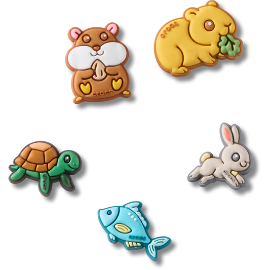 Super Pets 5 Pack Jibbitz™ charms | Crocs New