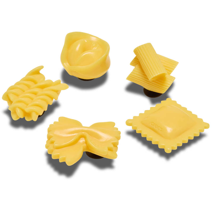 Realistic Pasta 5 Pack Jibbitz™ charms | Crocs Classic