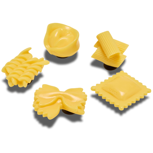Realistic Pasta 5 Pack Jibbitz™ charms | Crocs Classic