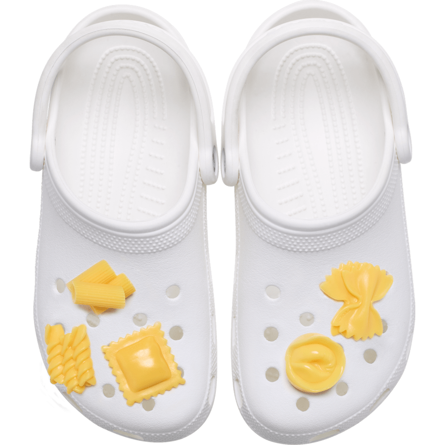 Realistic Pasta 5 Pack Jibbitz™ charms | Crocs Classic