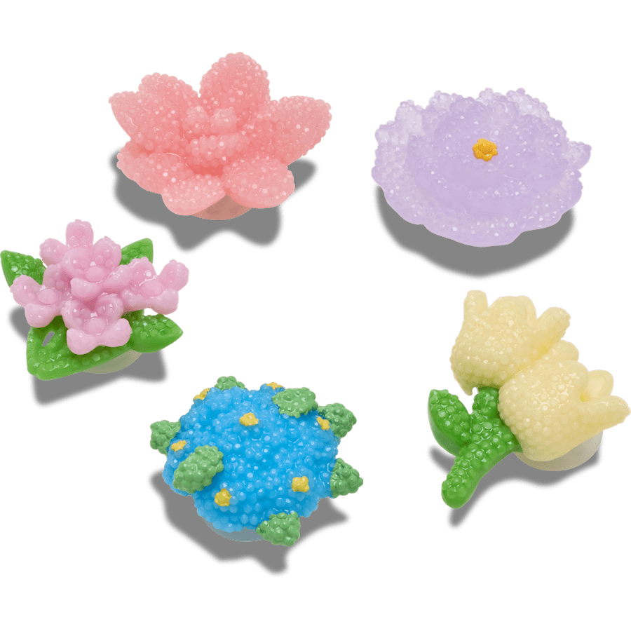 Beaded Flowers 5 Pack Jibbitz™ charms | Crocs Exclusive