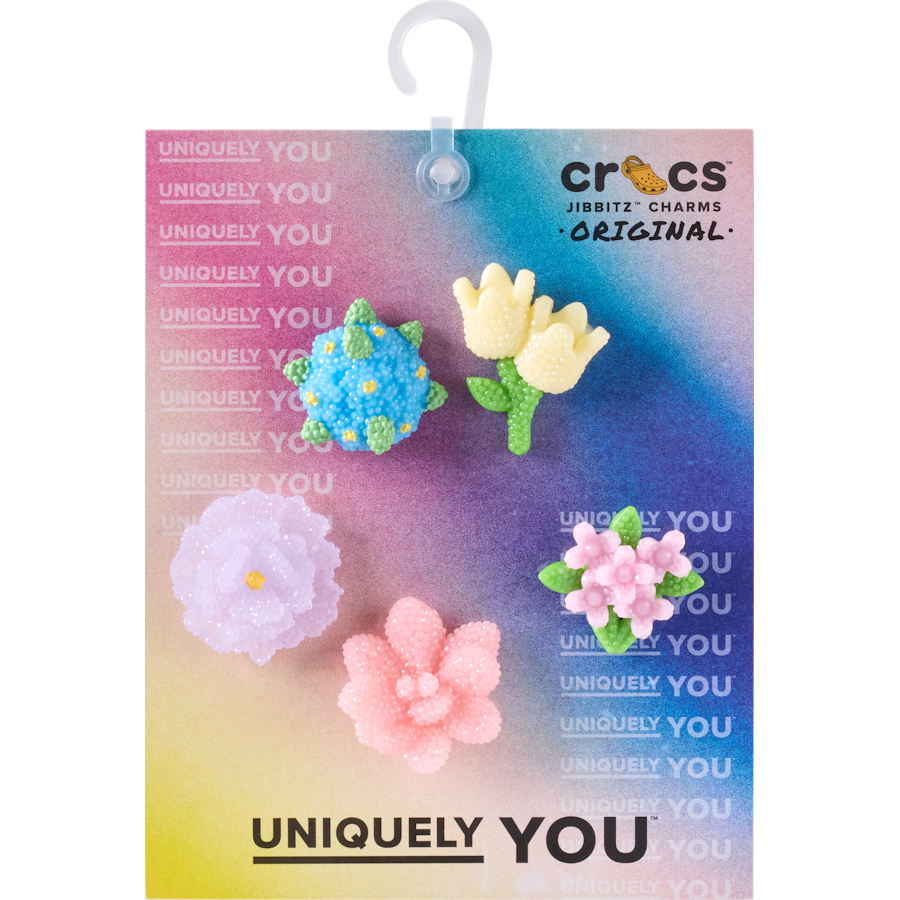 Beaded Flowers 5 Pack Jibbitz™ charms | Crocs Exclusive