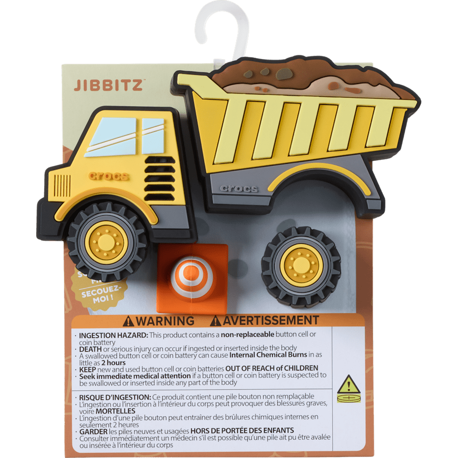 MYO Construction Truck5Pack Jibbitz™ charms | Crocs Trusted