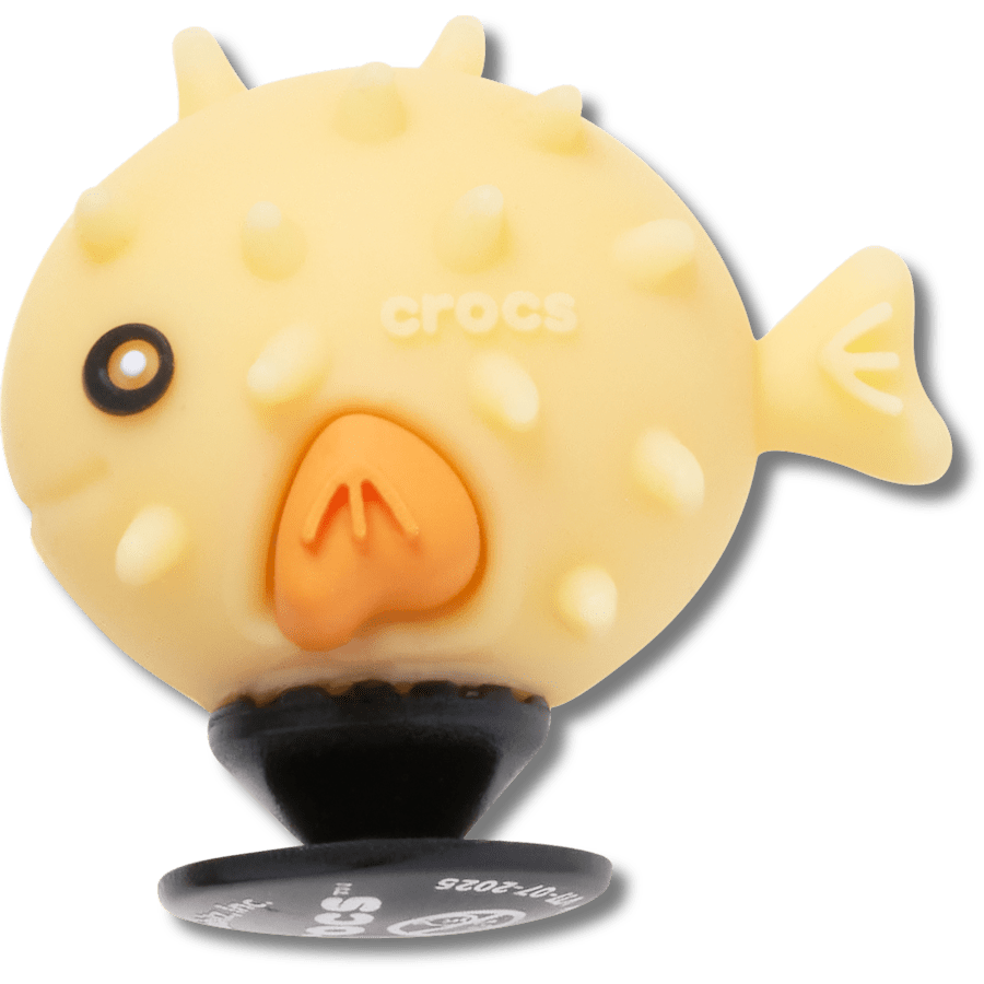 3D UV Changing Puffer Fish Jibbitz™ charms | Crocs Premium