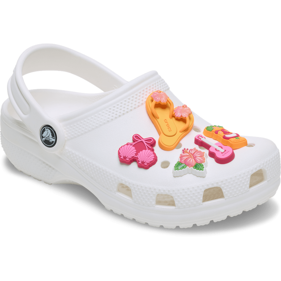 Tiki Vacation 5 Pack Jibbitz™ charms | Crocs Discount