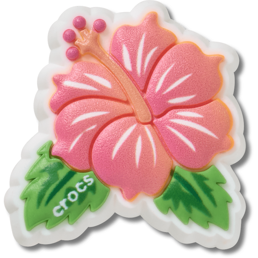 Blue Tropical Hibiscus Jibbitz™ charms | Crocs Deals