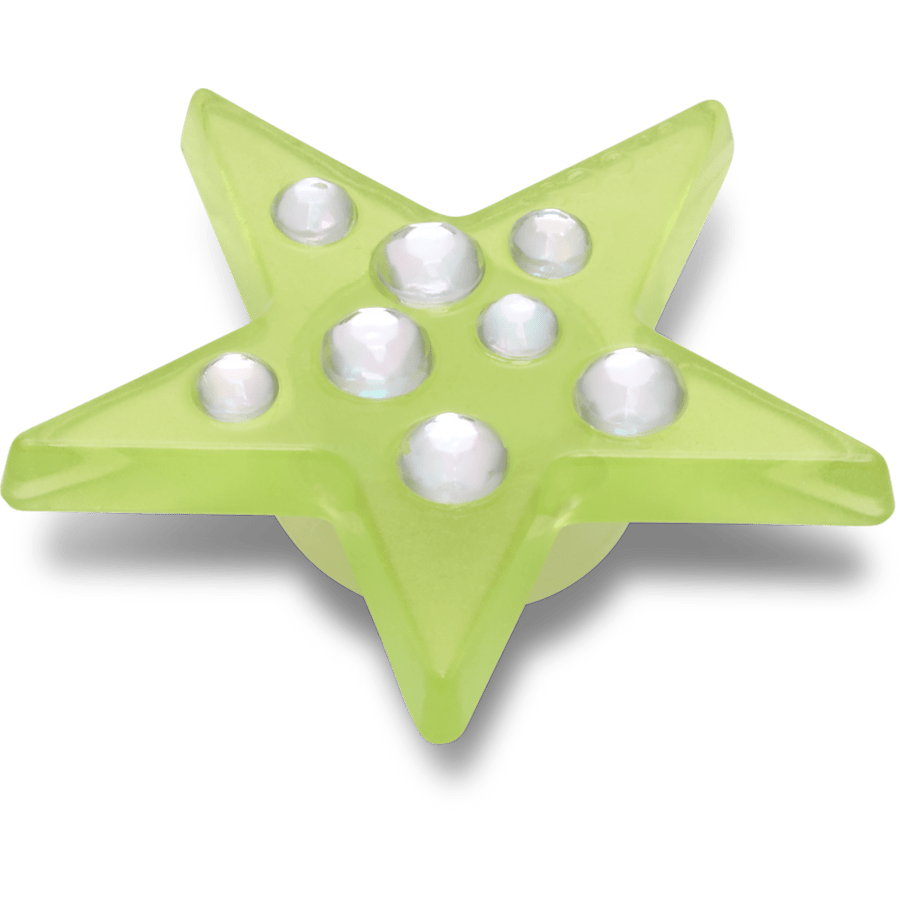 Green Gem Star Jibbitz™ charms | Crocs Great Value