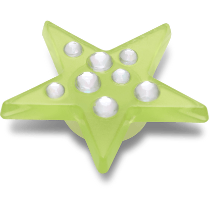 Green Gem Star Jibbitz™ charms | Crocs Great Value