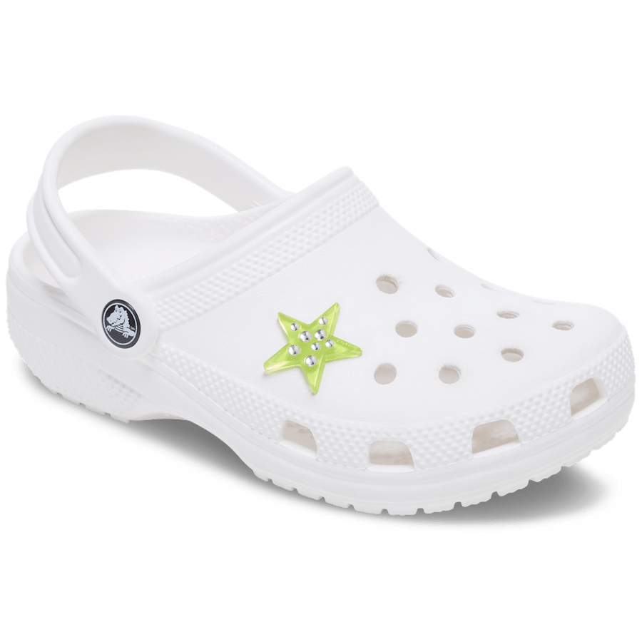 Green Gem Star Jibbitz™ charms | Crocs Great Value