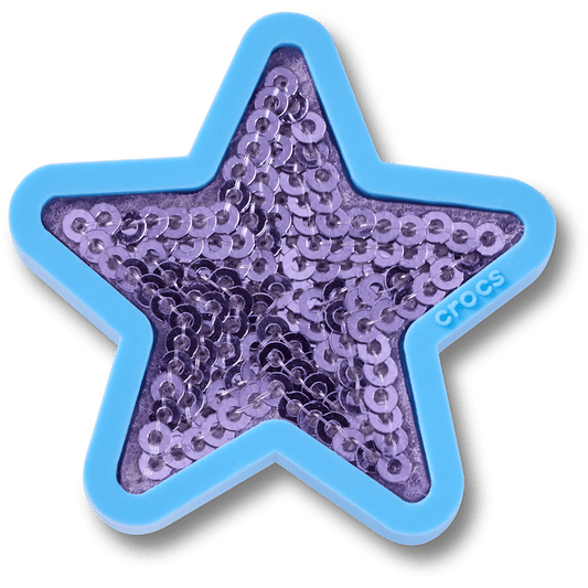 Purple Sequin Star Jibbitz™ charms | Crocs Customer Favorite