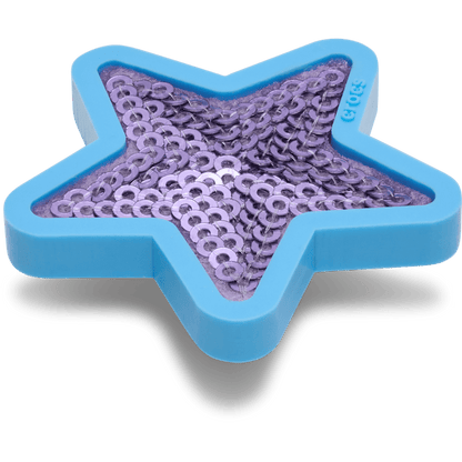 Purple Sequin Star Jibbitz™ charms | Crocs Customer Favorite