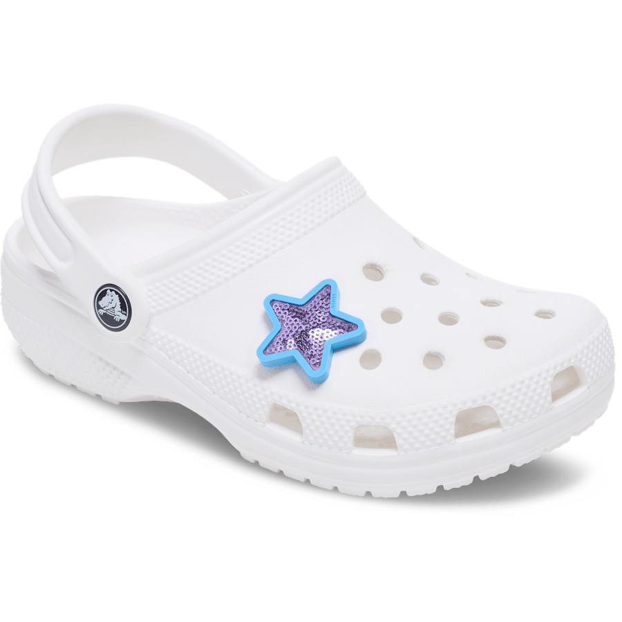 Purple Sequin Star Jibbitz™ charms | Crocs Customer Favorite