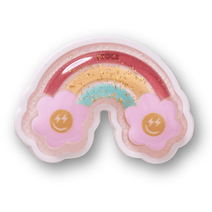 Squish Filled Daisy Rainbow Jibbitz™ charms | Crocs Essential
