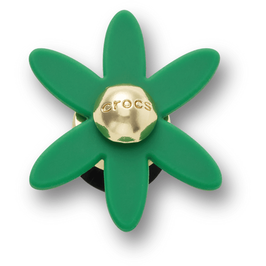 Retro Green Spinner Flower Jibbitz™ charms | Crocs Trusted
