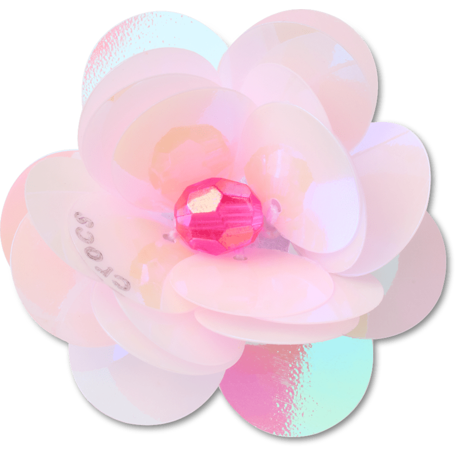 Sequin Pink Flower Jibbitz™ charms | Crocs New