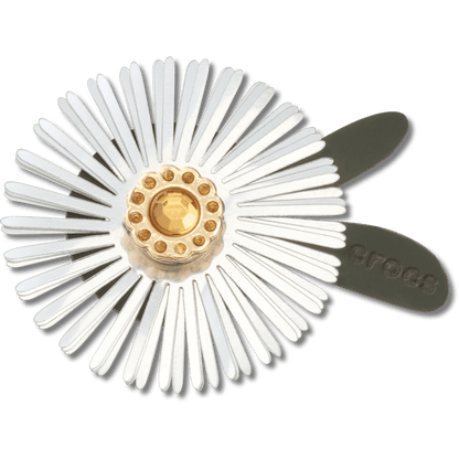 Silver Sequin Flower Jibbitz™ charms | Crocs Popular