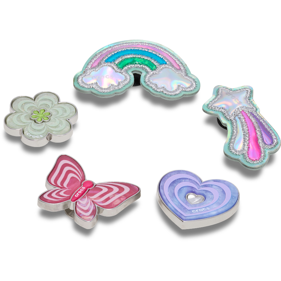 Funky Girly Icons 5 Pack Jibbitz™ charms | Crocs Trending