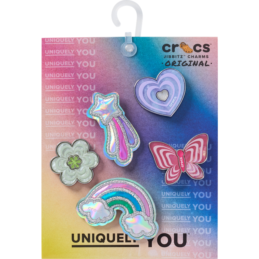 Funky Girly Icons 5 Pack Jibbitz™ charms | Crocs Trending