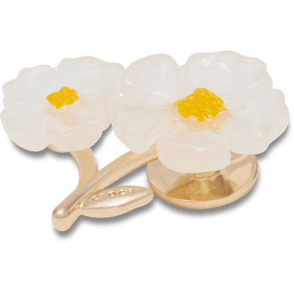 White Floral Blossom Jibbitz™ charms | Crocs Top Pick
